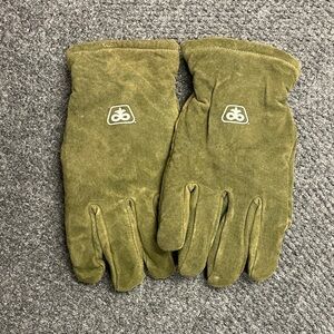VTG Pioneer Seed Co Fleece/Sherpa Lined Insulated Leather Gloves Men's Size XXL